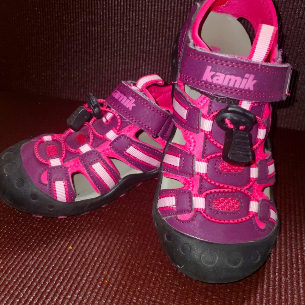 Kamik water shoes.